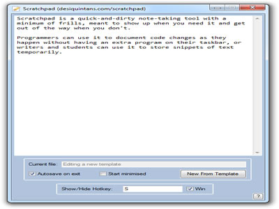 Scratchpad