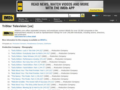 TriStar Television