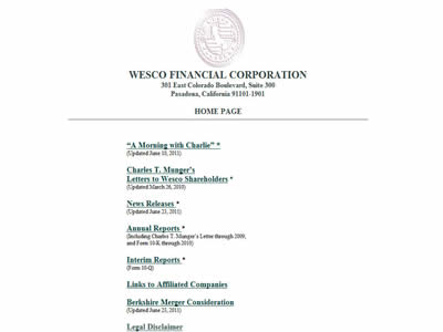 韦斯科金融公司 韦斯科金融公司