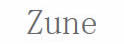 Zune