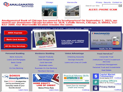 Amalgamated Bank of Chicago Amalgamated Bank of Chicago