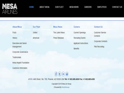 梅萨航空公司 梅萨航空公司