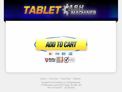 Tablet Cash Machines