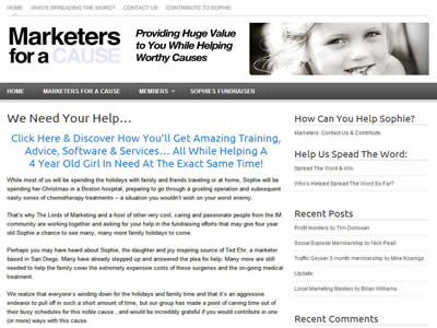 Marketers For a Cause