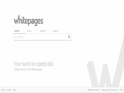 WhitePages