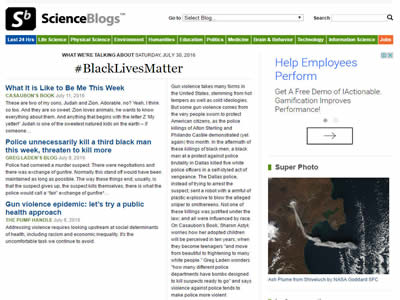 ScienceBlogs ScienceBlogs