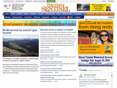 Grand Junction Daily Sentinel Grand Junction Daily Sentinel