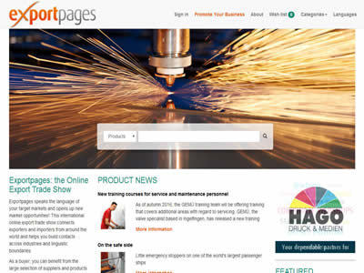 Exportpages