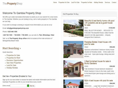 Gambia Property Shop