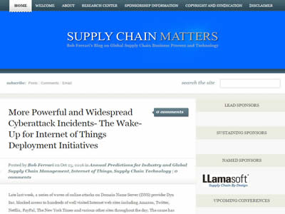 Supply Chain Matters