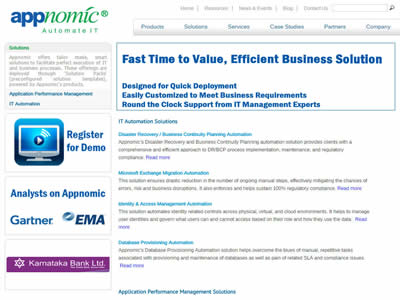 Appnomic Systems Appnomic Systems