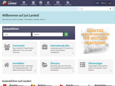 Justlanded.de