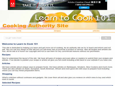 Learn To Cook 101
