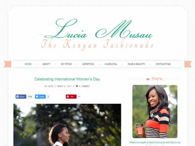 Lucia Musau时尚博客