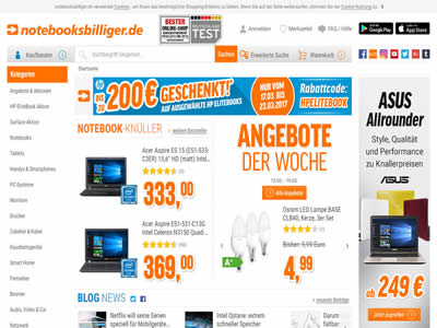Notebooks Billiger
