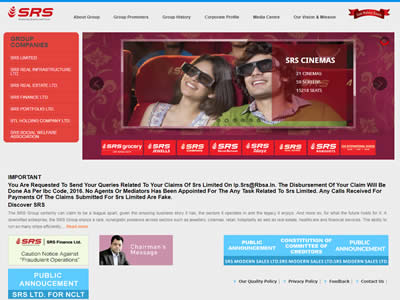 SRS Real Infrastructure Ltd