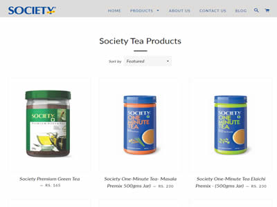 Society Tea