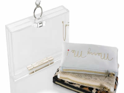 Charlotte Olympia Perspex Clutch Charlotte Olympia Perspex Clutch