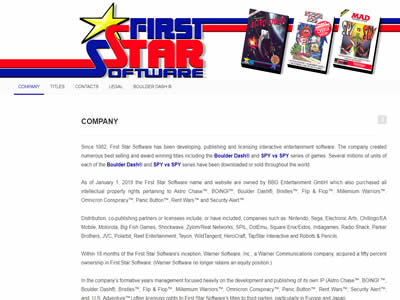 First Star Software First Star Software