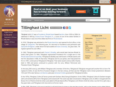 Tillinghast Licht Tillinghast Licht