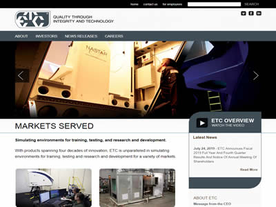 Environmental Tectonics Corp