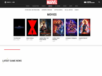 Marvel Games Marvel Games