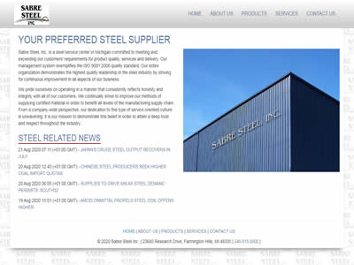 Sabre Steel Inc